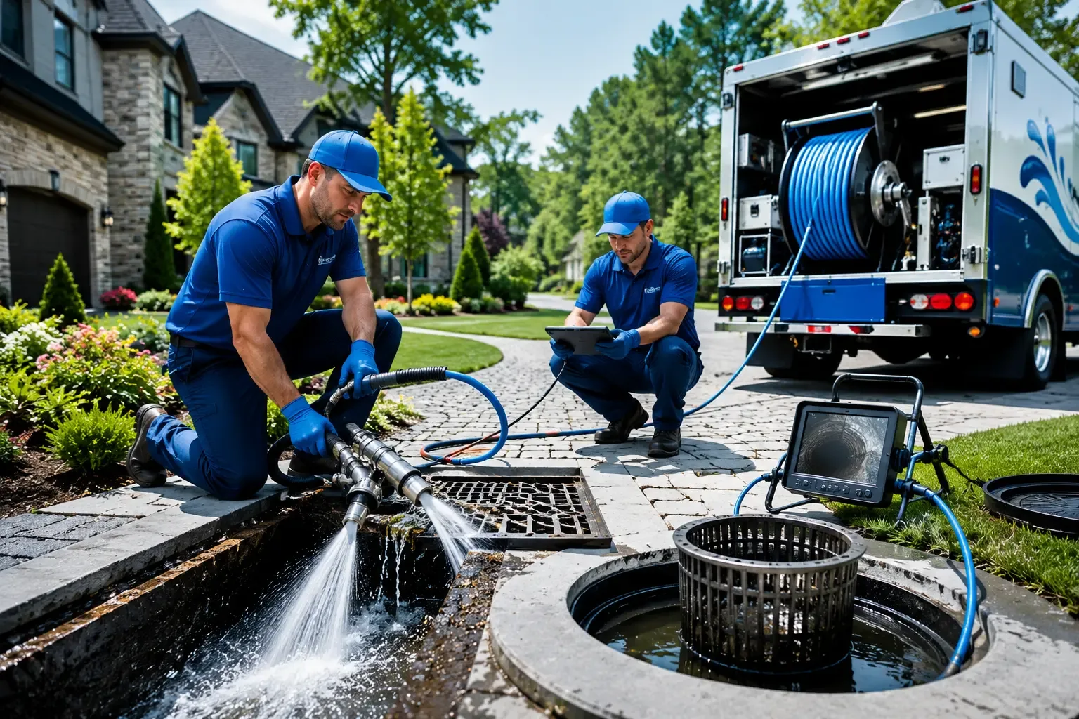 Local outdoor drain cleaning professionals in Franklin Springs, GA