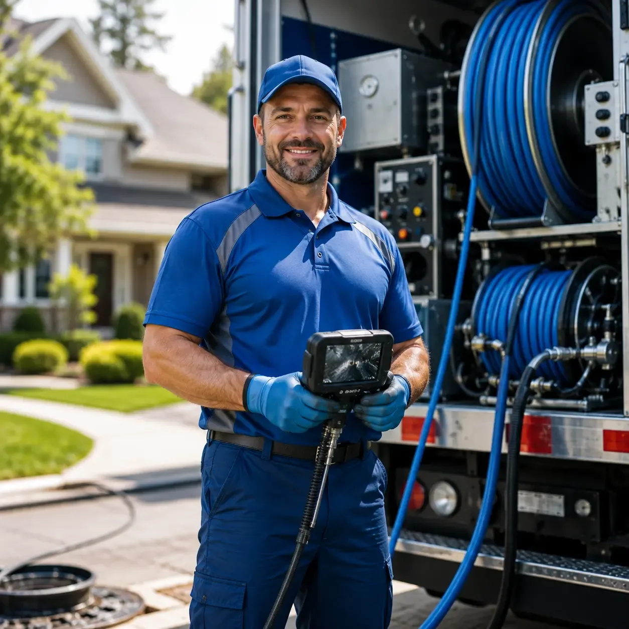 Local outdoor drain cleaning specialists in Franklin Springs, GA
